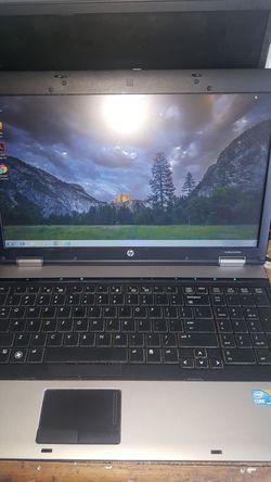 Hp i7@2.67ghz,4gigs,250hd,15 inch,dvdrw,wifi,full-size keyboard