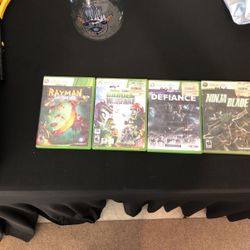 XBox 360 Games For Sale 4 Games