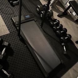 DeerRun 3 in 1 Folding Treadmills for Home, 3.0HP Powerful and Quiet Under Desk Treadmill, 300 lbs Capacity Foldable Walking Pad 