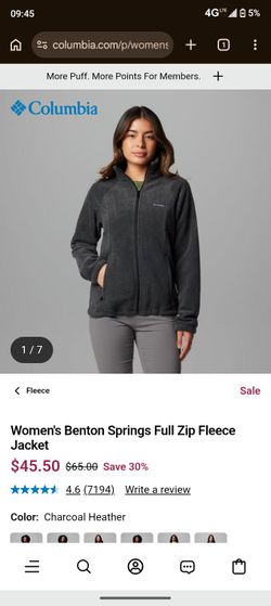 Columbia women's fleece