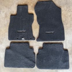 Genuine (OEM) Subaru Forester Floor Mats (Front & Rear) - New! 