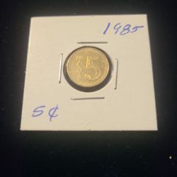 Mexican Coin 5 Pesos