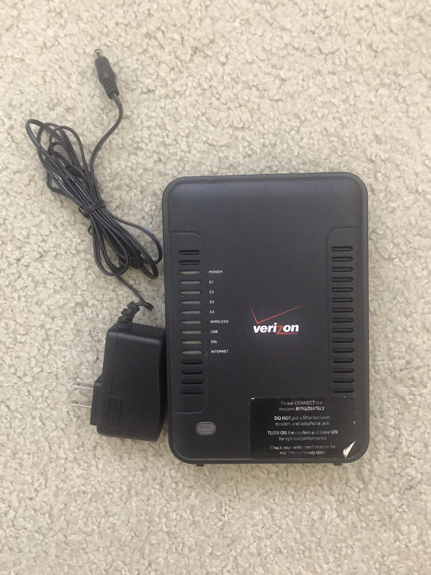 Westell ADSL2+ Router Modem w/ AC Adapter