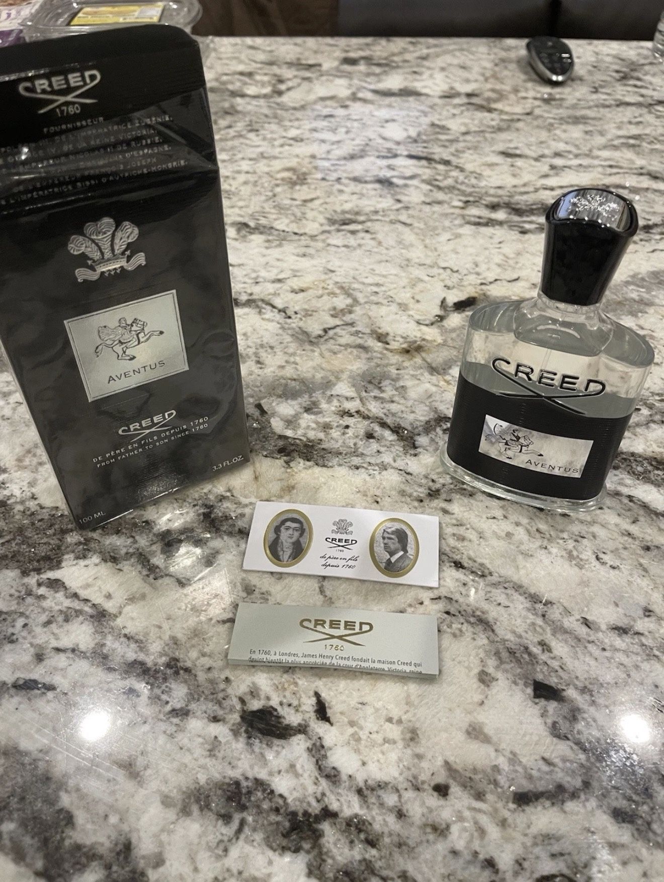 Creed Aventus Eau De Parfum 3.3oz / 100ml Tester - SHIPS FAST ✅