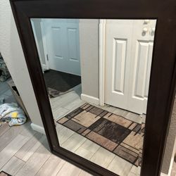Giant Brown Mirror