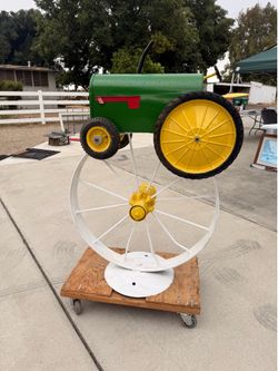 CUSTOM MADE TRACTOR MAIL BOX(HEAVY DUTY)