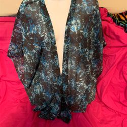 Sun & Shadow Sheer Cardigan 