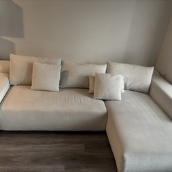 ACANVA LUXURY BOUCLE SOFA