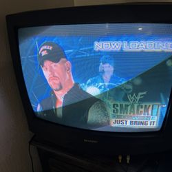 Sharp CRT Tv