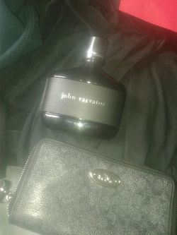 John varvatos brand new spray with a wallet just no box