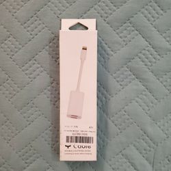 Dual Lightning Splitter for iPhone, 2 in 1 Double Lightning Headphone Audio + Charge Compatible with iPhone 12/12 Pro/11/XS/XR/X 8 /iPad, Support Sync