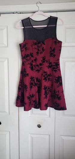 Burgundy Dress
