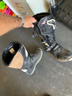 Alpine starts motorcycle boots size 7