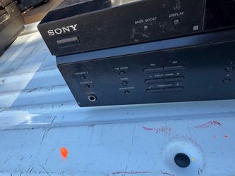 sony receiver