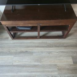 TV stand wood