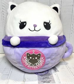 New With Tags Latte Kitten Coffee Latte Neko Purple Plush