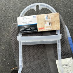 Shower Caddy + Soft Bath Towel Set – Bathroom Ready!