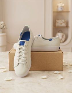 Keds Triple Kick White Canvas Platform Sneakers Size 10 women's shoes new