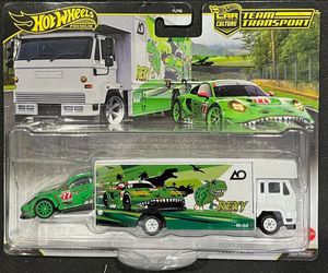 Hot Wheels Premium Car Culture Team Transport Rexy Set