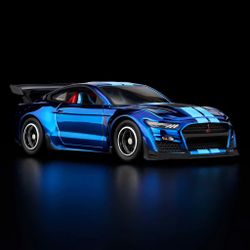 Hot Wheels 2022 Ford Mustang Shelby GT500 Code Red “BLUE” RLC Brand New