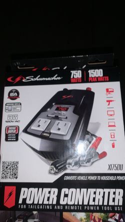 Schumacher charger and jump starter