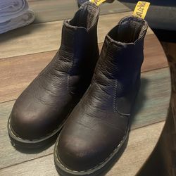Unisex steel toe boots