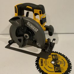 FLEXVOLT 60-Volt MAX Cordless Brushless 7-1/4 in. Circular Saw with Brake BARE TOOL 