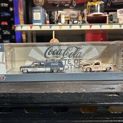 M2 Machines Coca Cola S10 And Dually 