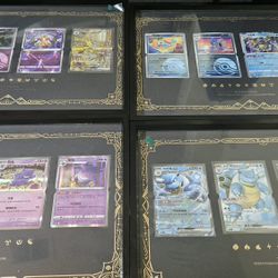Pokemon 4 Card Frames 