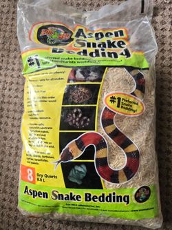 Aspen snake bedding