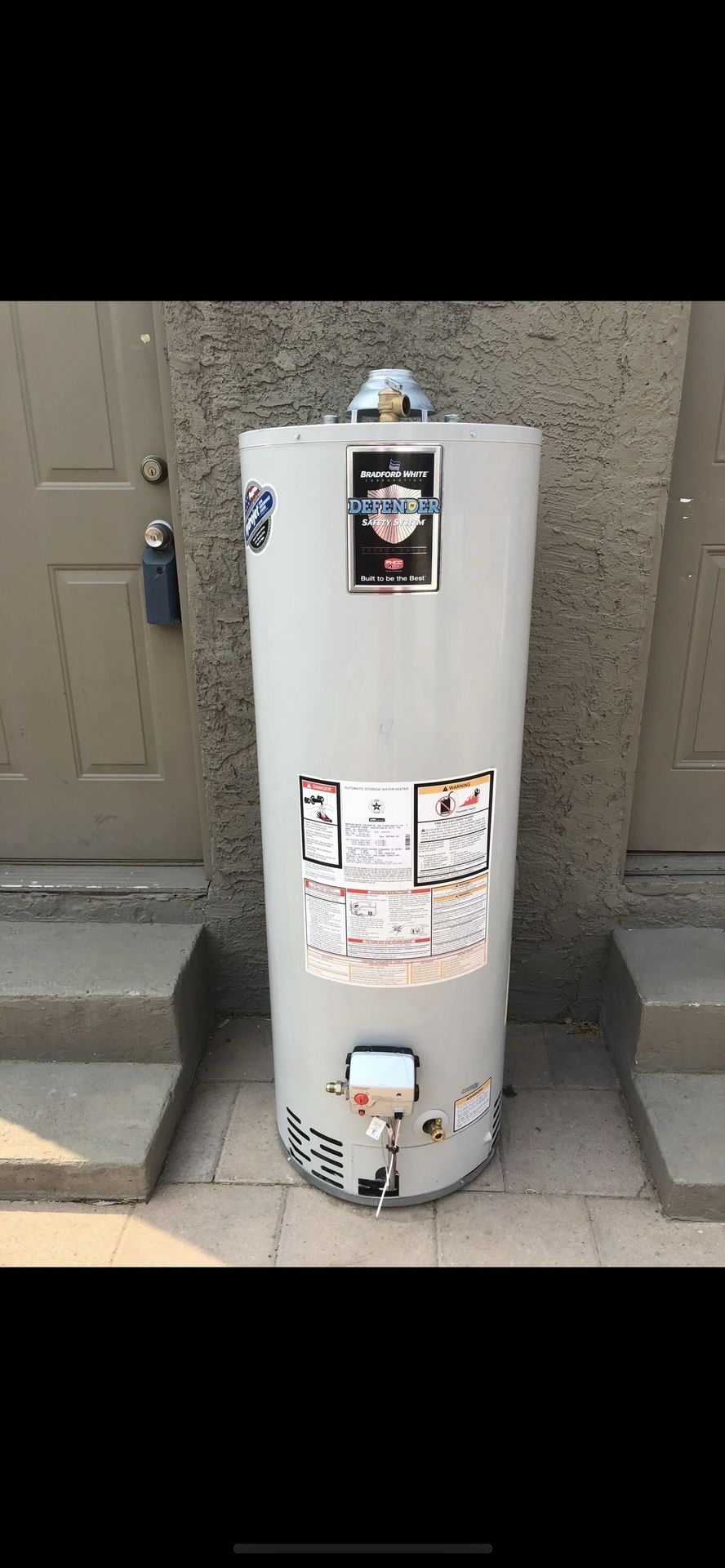 Water Heater Installed