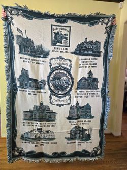 La Verne 100% Cotton Woven Blanket 4' x 6'