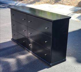 Black Furniture Dresser
*** FREE Local Delivery ***