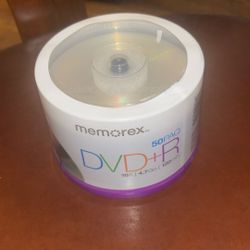 Memorex 4.7Gb/16x Printable DVD+R 50-Pack Spindle