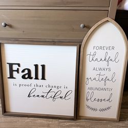 2 home signs decor