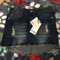 Brand New Hudson Kid’s Jean Skirt