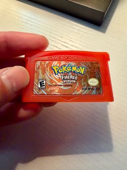 Pokémon FireRed Version GBA