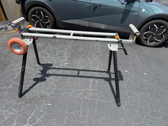 Miter Saw Stand with Wheels