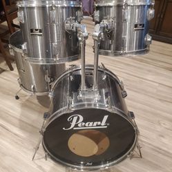 80's Pearl Export 4 Piece Drum Set Shell Pack 