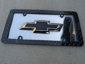 Chevy emblem with frame HD