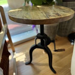 Side Table - Adjustable Height 