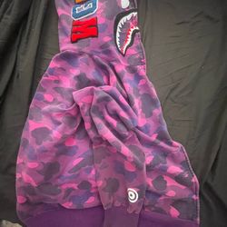 Purple Bape Hoodie
