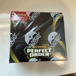 Pokémon TCG: Mega Evolution-Perfect Order Booster Display Box