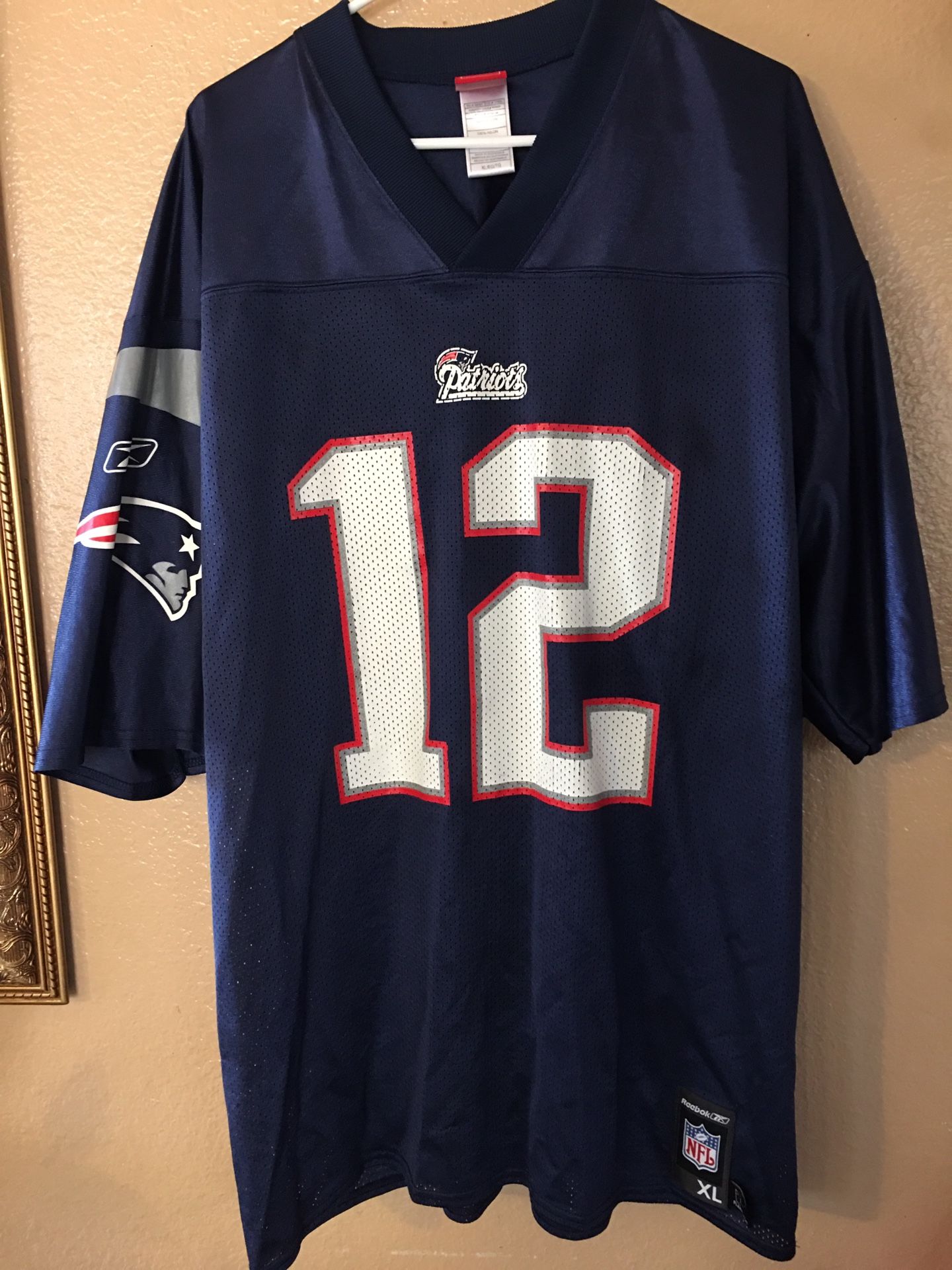 New England Patriots Tom Brady Reebok Jersey