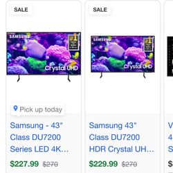 43 Inch Samsung Smart TV