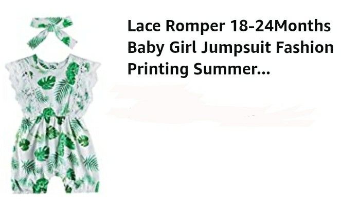 Baby Girl Lace Romper