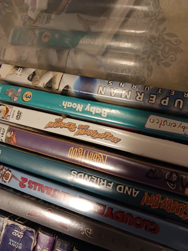 Kid Movies Dvds And Different Movies