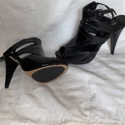 Aldo SJP Sex in the city -Ankle Wrap high heel peep toe