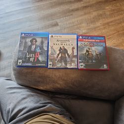 3 games in good condition
