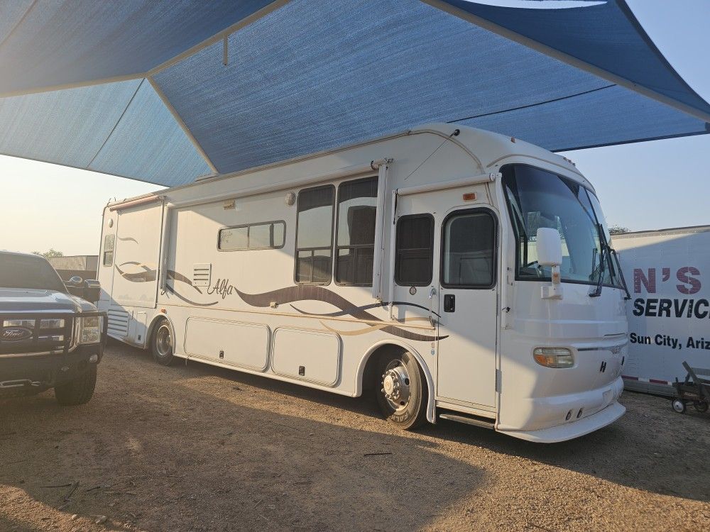 02 alpha diesel pusher